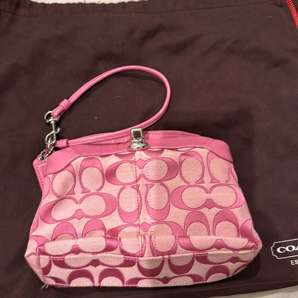 Coach wristlet